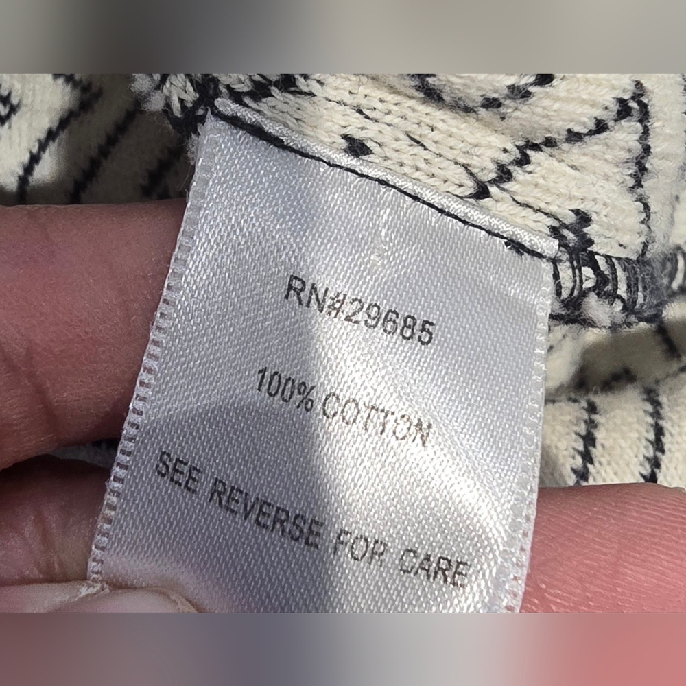 Pendleton Geometric Navy And White Blazer Size Sm… - image 4